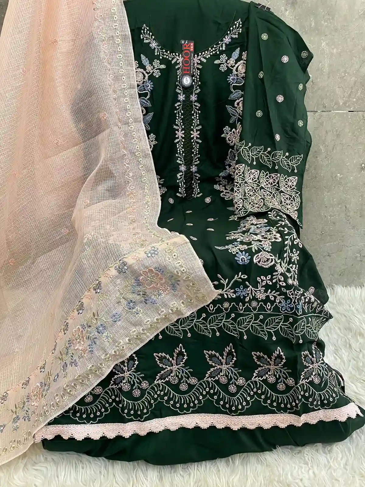Hoor Tex H-279 A To D Heavy Rayon Wholesale Pakistani Salwar Suit Catalog — Wholesale Salwar Suits, MPA wholesale from Surat — view 2